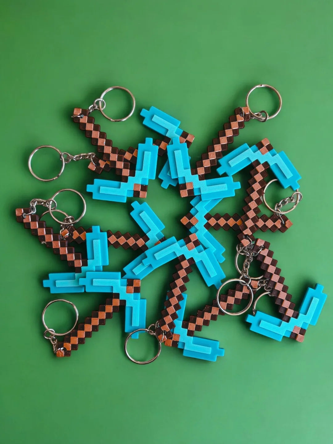 World of Blos My Minecrt Game Model Print Storage Desktop Decoration Cubes Toy for Children above 3 Years Old Boys and Girls